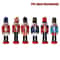 Mini Nutcracker Ornaments Set Christmas Soldier Desktop Decor 1