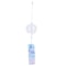 Japanese Glass Wind Chime Sakura Cherry Blossom Hanging Bell Decor 1