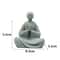 Zen Garden Decor Mini Monk Statue For Aquarium Landscaping And Terrarium Display 4