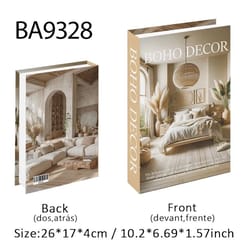 decorative book storage box lucky cat japanese home decor hidden storage book