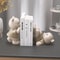 Cute Bear Bookend Decor Cream Style Resin Book Holder For Shelf And Home Display 9