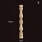 Vintage Carved Wood Spindle Column Decorative Furniture Applique For Cabinet And Home Accent 20