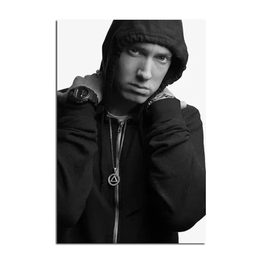 Eminem Rapper Canvas Wall Art Music Poster Print For Bedroom And Living Room Decor 13