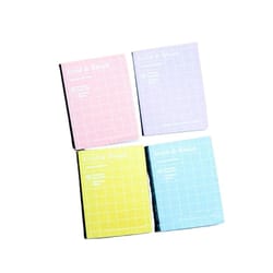 mini dollhouse book set cartoon study notebook accessories for diy miniature room decor