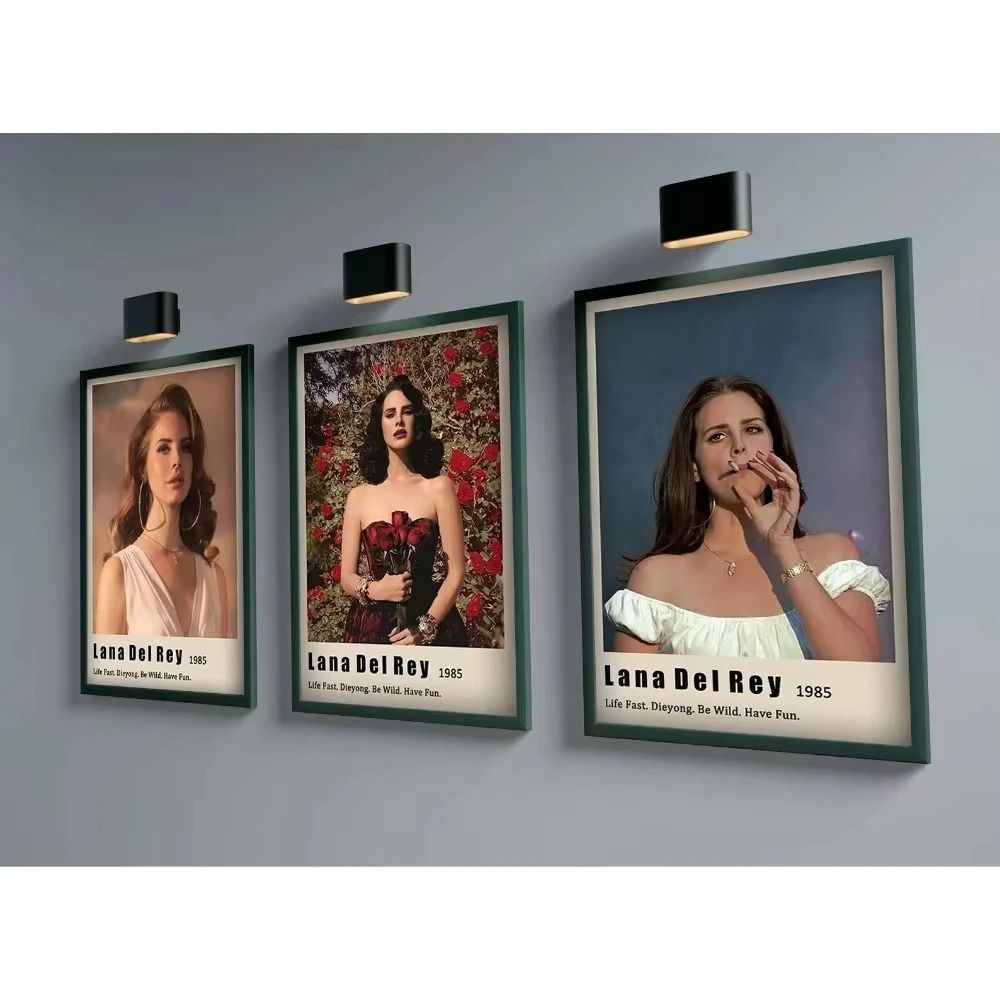 Lana Del Rey Canvas Wall Art Aesthetic Music Poster Print For Bedroom And Room Decor 26
