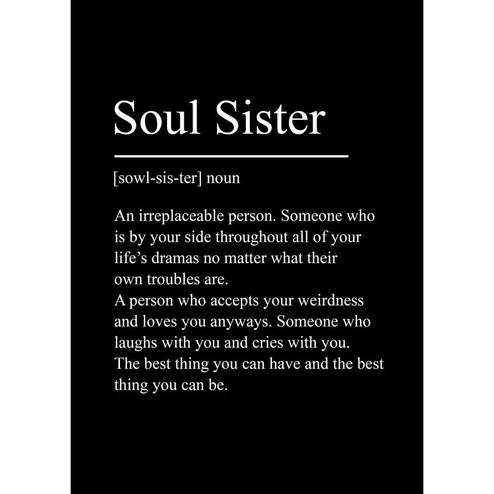 Minimalist Inspirational Quote Canvas Wall Art Black Typography Poster For Home And Office 15