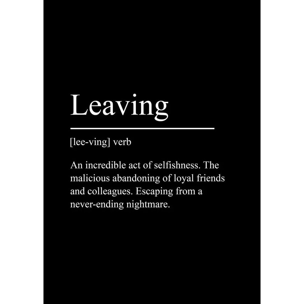 Minimalist Inspirational Quote Canvas Wall Art Black Typography Poster For Home And Office 16