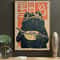 Japanese Style Frog Ramen Poster Retro Canvas Print Frameless Wall Art 5
