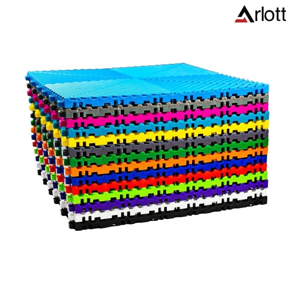 Interlocking Garage Floor Tiles Modular Drainage Car Wash Plastic Flooring 0