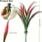 UV Resistant Artificial Tropical Plants Outdoor Fake Grass And Flowers Decor 18