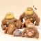Funny Gorilla Figurine Stretchable Monkey Statue Squeeze Animal Desk Decor 8