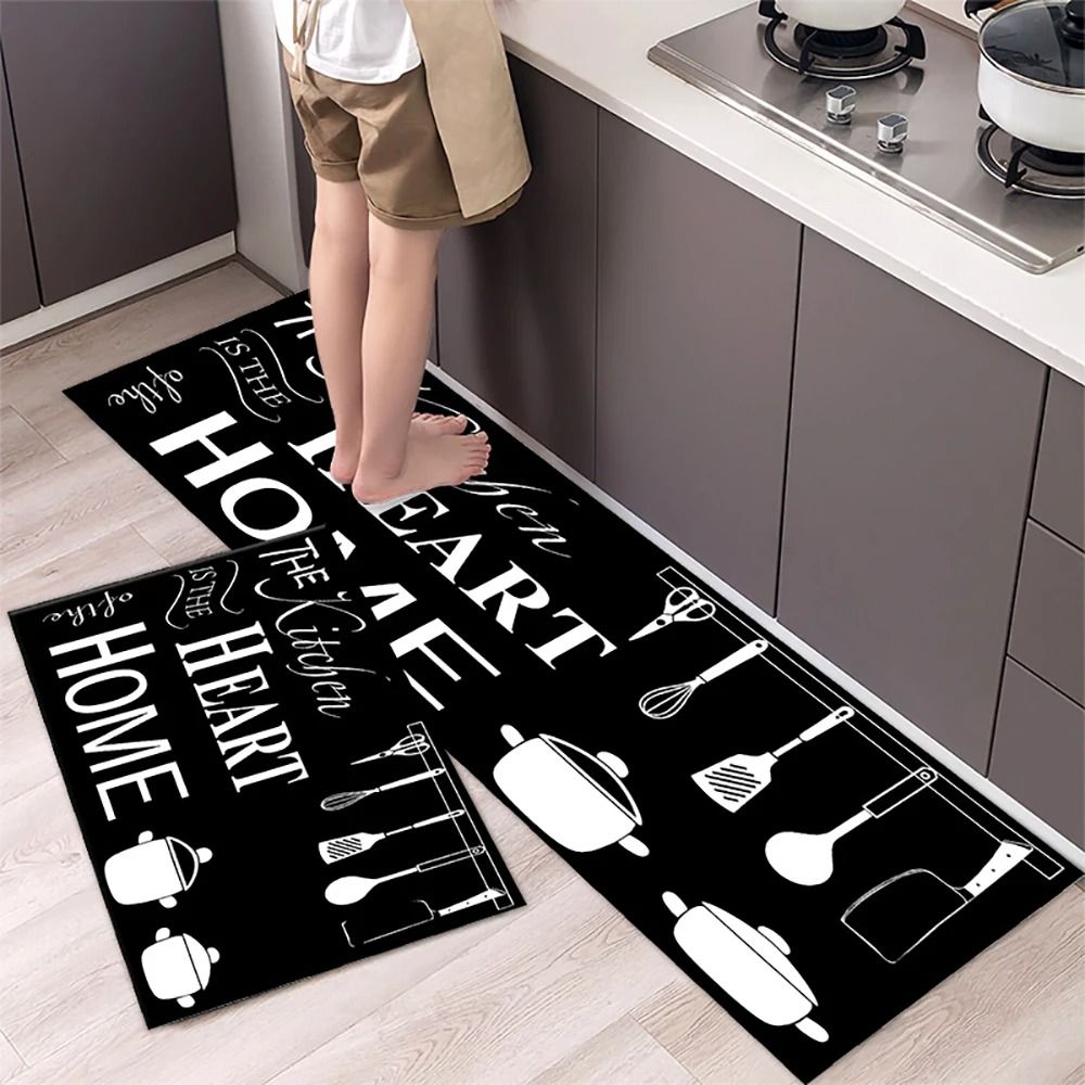 Soft Washable Non Slip Floor Mat Long Kitchen Bedside Runner Rug 8