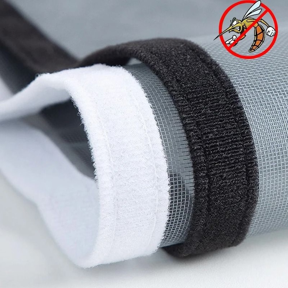 Self Adhesive Mosquito Window Screen Custom Size Insect Proof Window Net 1