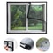 Self Adhesive Mosquito Window Screen Custom Size Insect Proof Window Net 4