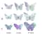 3D Mirror Butterfly Wall Stickers Elegant DIY Wall Decor For Living Room And Events 17