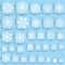 Christmas Snowflake Window Stickers Festive Holiday Wall Decals For Home Decor 4