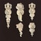 Rose Wood Carving Appliques Decorative Onlays For Furniture Antique Decor 25