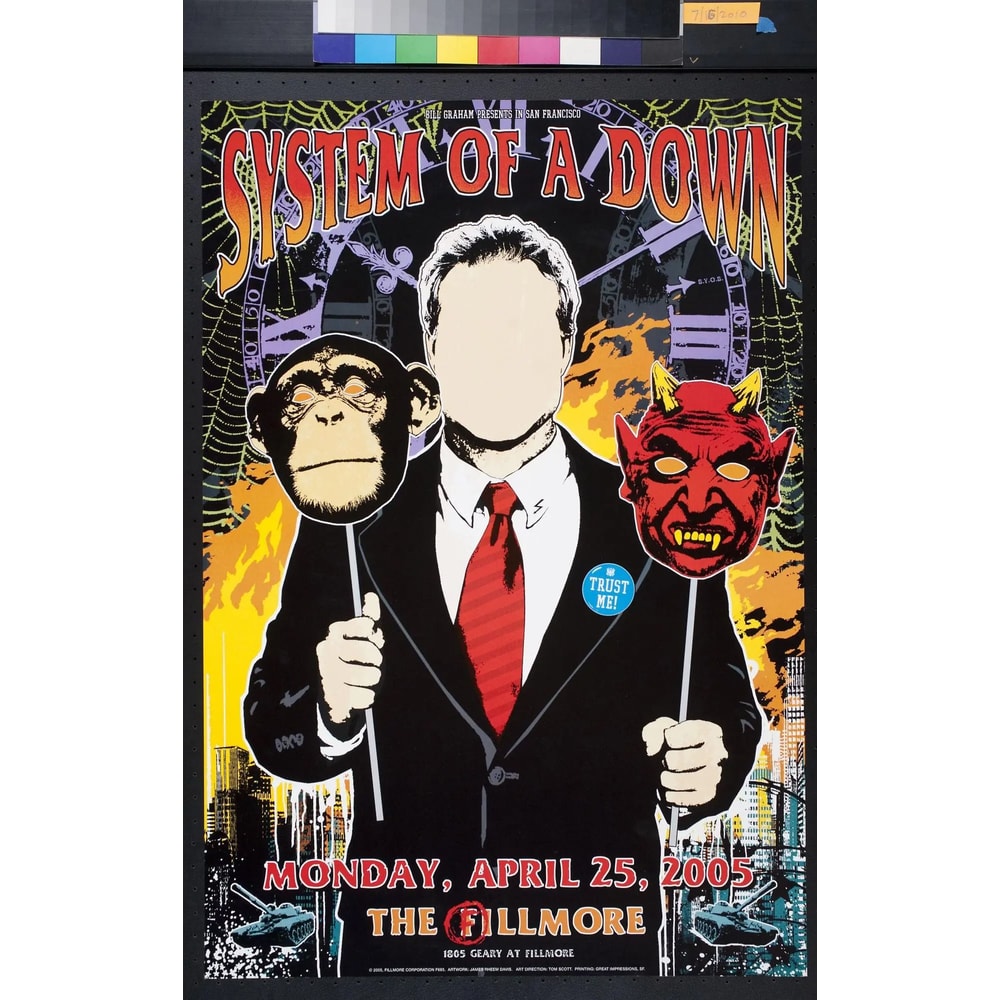 System Of A Down Music Album Canvas Poster Rock Band Wall Art Decor 1