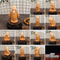 Cute Mini Monk Figurine Resin Buddha Statue Desk Decor 0