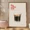 Retro Coffee Wall Art Canvas Chic Cafe Poster Kitchen Decor 10