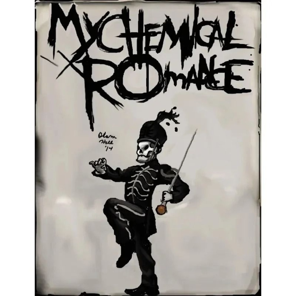 My Chemical Romance Poster Canvas Rock Band Wall Art Decor 1