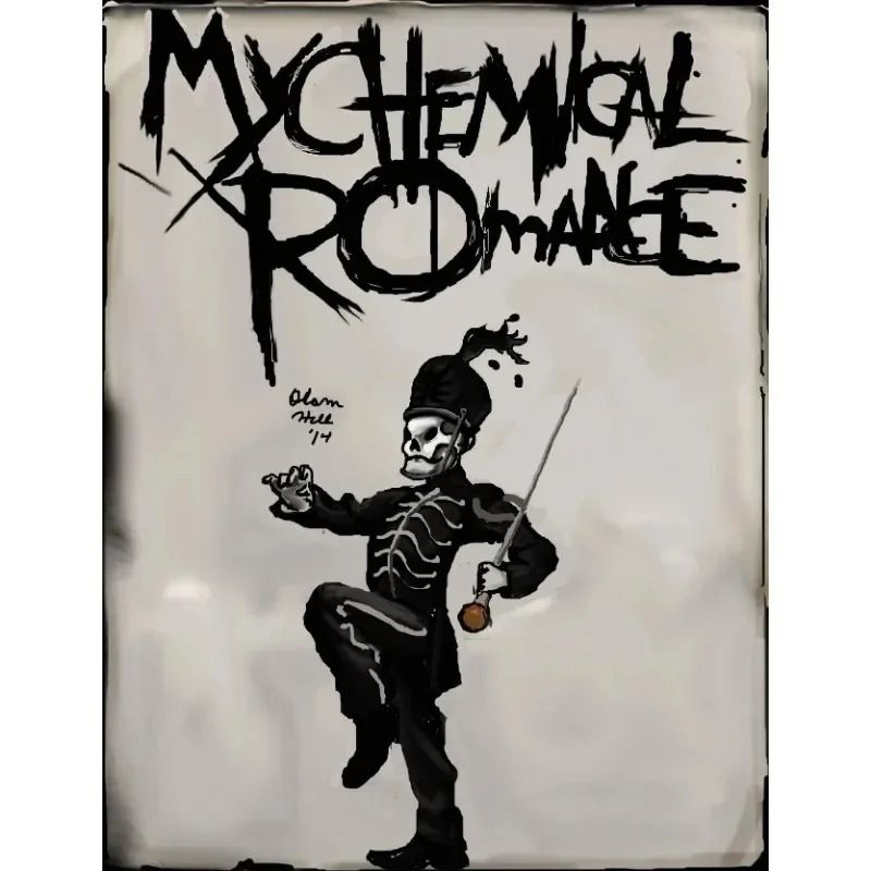 My Chemical Romance Poster Canvas Rock Band Wall Art Decor 1