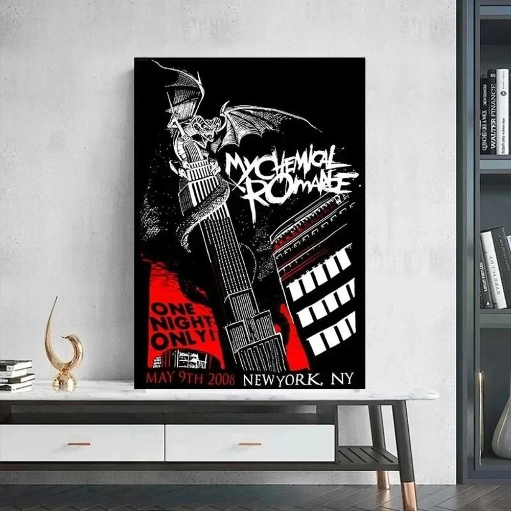 My Chemical Romance Poster Canvas Rock Band Wall Art Decor 25