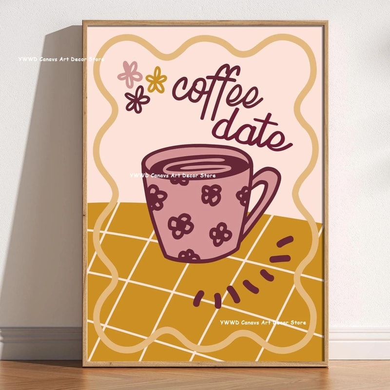 Buongiorno Espresso Wall Art Coffee Canvas Print Kitchen Decor 11