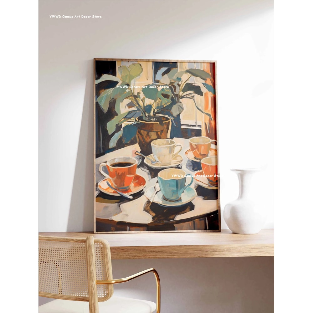 Buongiorno Espresso Wall Art Coffee Canvas Print Kitchen Decor 4