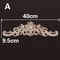 Decorative Wood Appliques Carved Furniture Onlay Trim Ornament 5