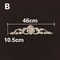 Decorative Wood Appliques Carved Furniture Onlay Trim Ornament 11