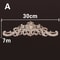Decorative Wood Appliques Carved Furniture Onlay Trim Ornament 2