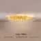 Luxury Gold Crystal Chandelier LED Modern Lighting Fixture 12