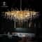 Luxury Gold Crystal Chandelier LED Modern Lighting Fixture 24