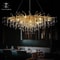 Luxury Gold Crystal Chandelier LED Modern Lighting Fixture 24