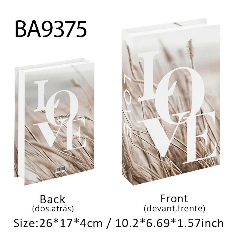 Luxury Decorative Fake Books Coffee Table Storage Box Decor Set 11