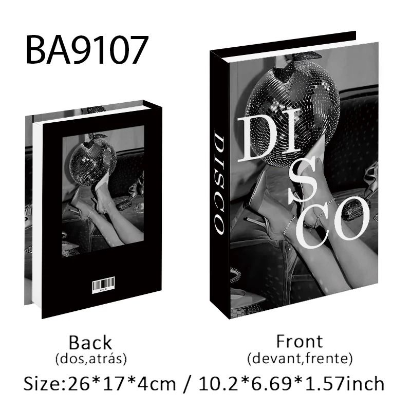 Luxury Decorative Fake Books Coffee Table Storage Box Decor Set 19