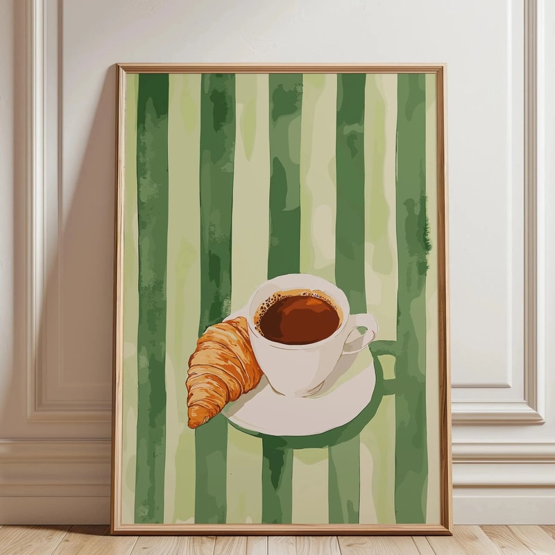 Minimalist Coffee Wall Art Retro Kitchen Poster For Coffee Lovers 4