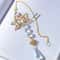 Crystal Suncatcher Lotus Wind Chime Pendant Metal Garden Hanging Decor 1