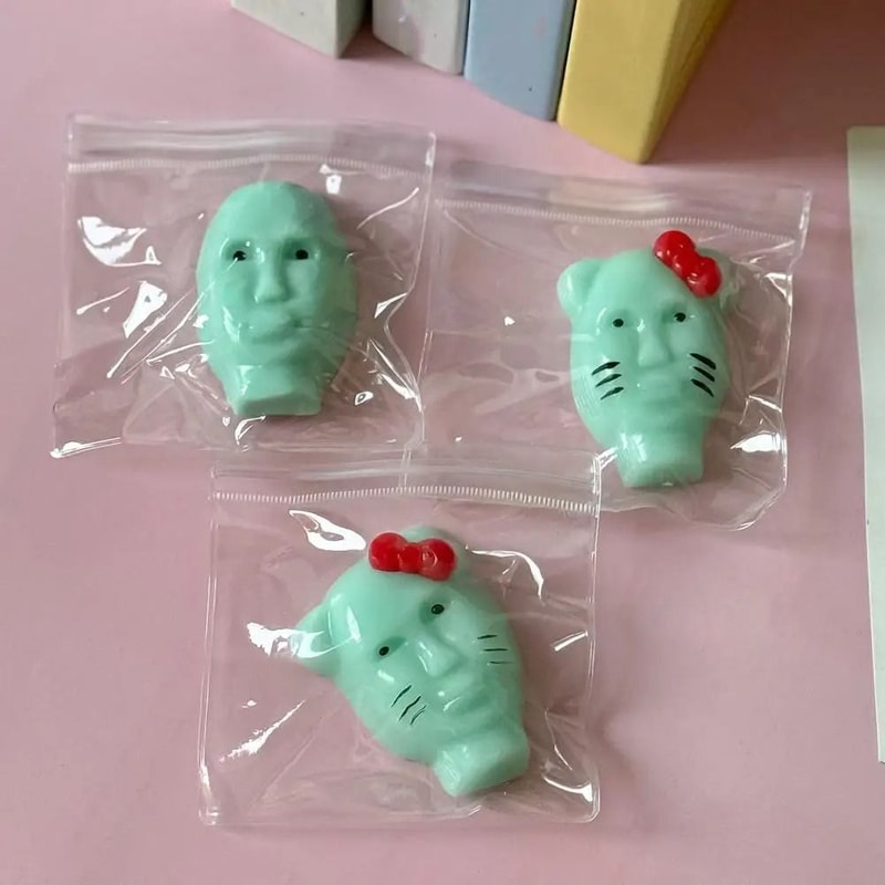 Funny Pimple Popper Toy Reusable Stress Relief Sensory Fidget Toy 6