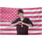 American Flag Celebrity Wall Banner Patriotic Fabric Tapestry Decor 0