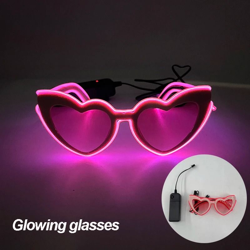 LED Folding Fan Light Up Hand Fan Glowing Party Festival Fan 10