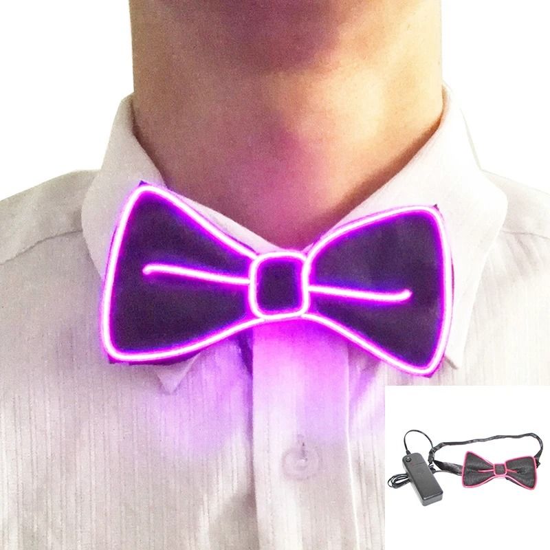 LED Folding Fan Light Up Hand Fan Glowing Party Festival Fan 4