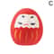 Japanese Daruma Doll Miniature Ceramic Lucky Charm Fortune Decor 3