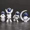 Astronaut Figurine Set Space Desk Decoration Spaceman Statue Decor For Kids And Home 4