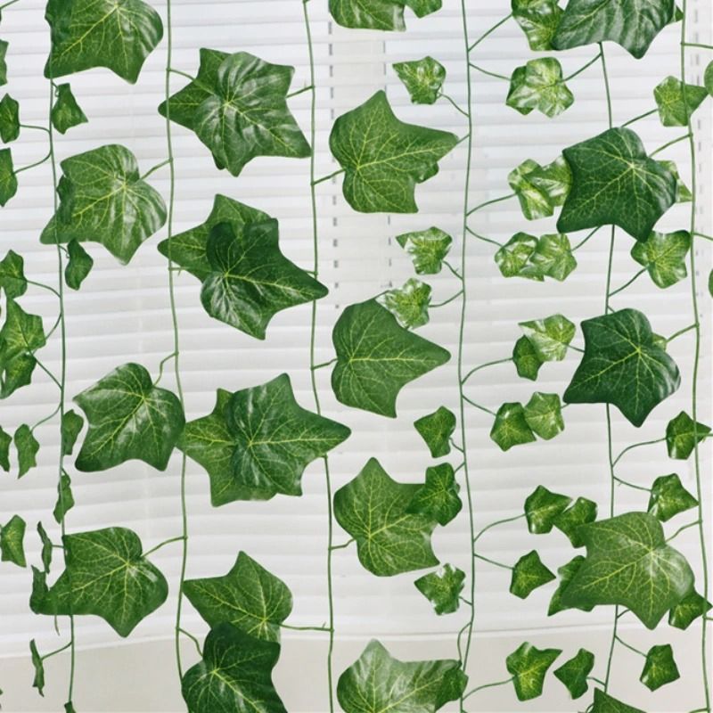 Artificial Ivy Garland Green Wall Decoration Fake Vine Leaves Decor For Home Styling 6