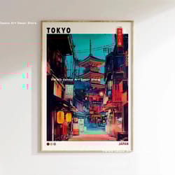 hokusai wave canvas japanese wall art mount fuji wall decor for modern home