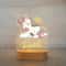 Personalized Kids Night Light Custom Name Animal Lamp For Bedroom Decor 14