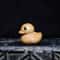 Funny Duck Statue Wooden Middle Finger Duck Figurine Quirky Desk Decoration 8