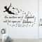 Peter Pan Wall Sticker Inspirational Quote Kids Room Nursery Wall Decal 4
